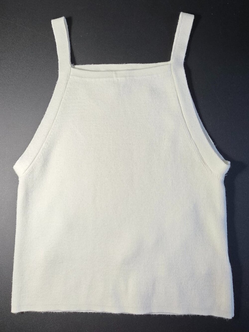 Forever 21 Ivory Knit Sweater Tank Top Size M NWT - Picture 5 of 8